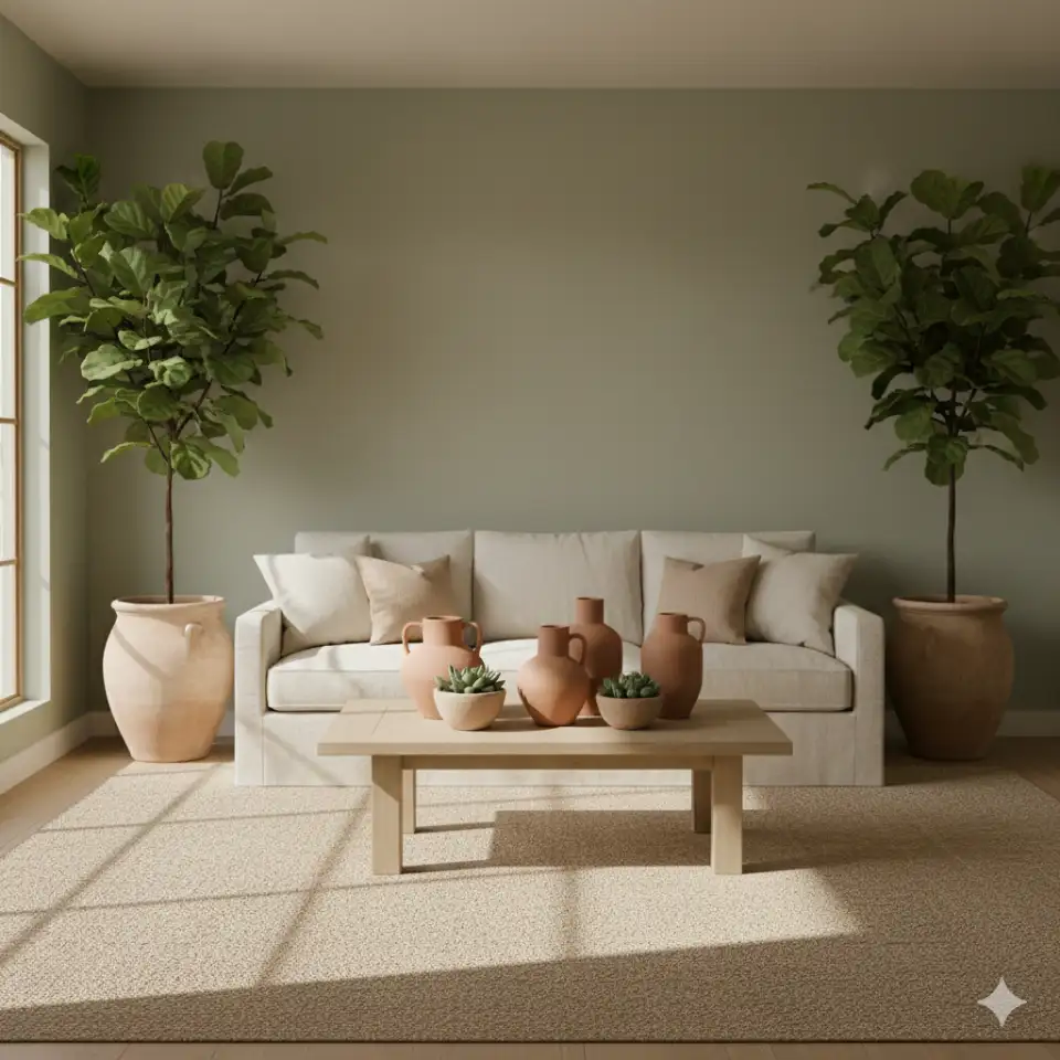 Green and Terracotta Cozy Southwest Mix 1