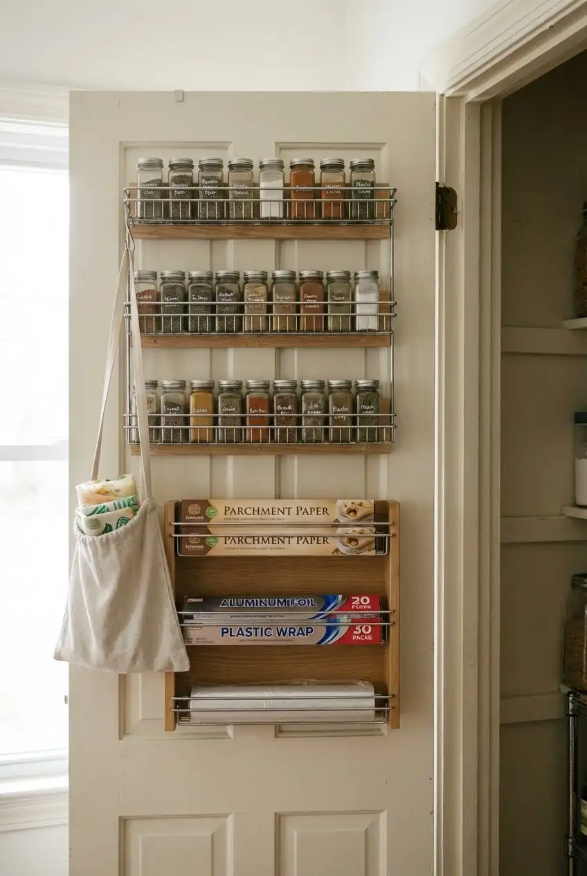 Inside Door Pantry Storage 1
