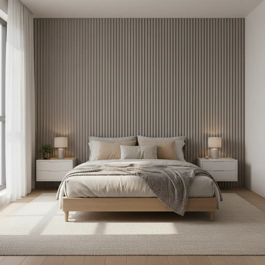 Interior Design Statement Wall Bedroom 1