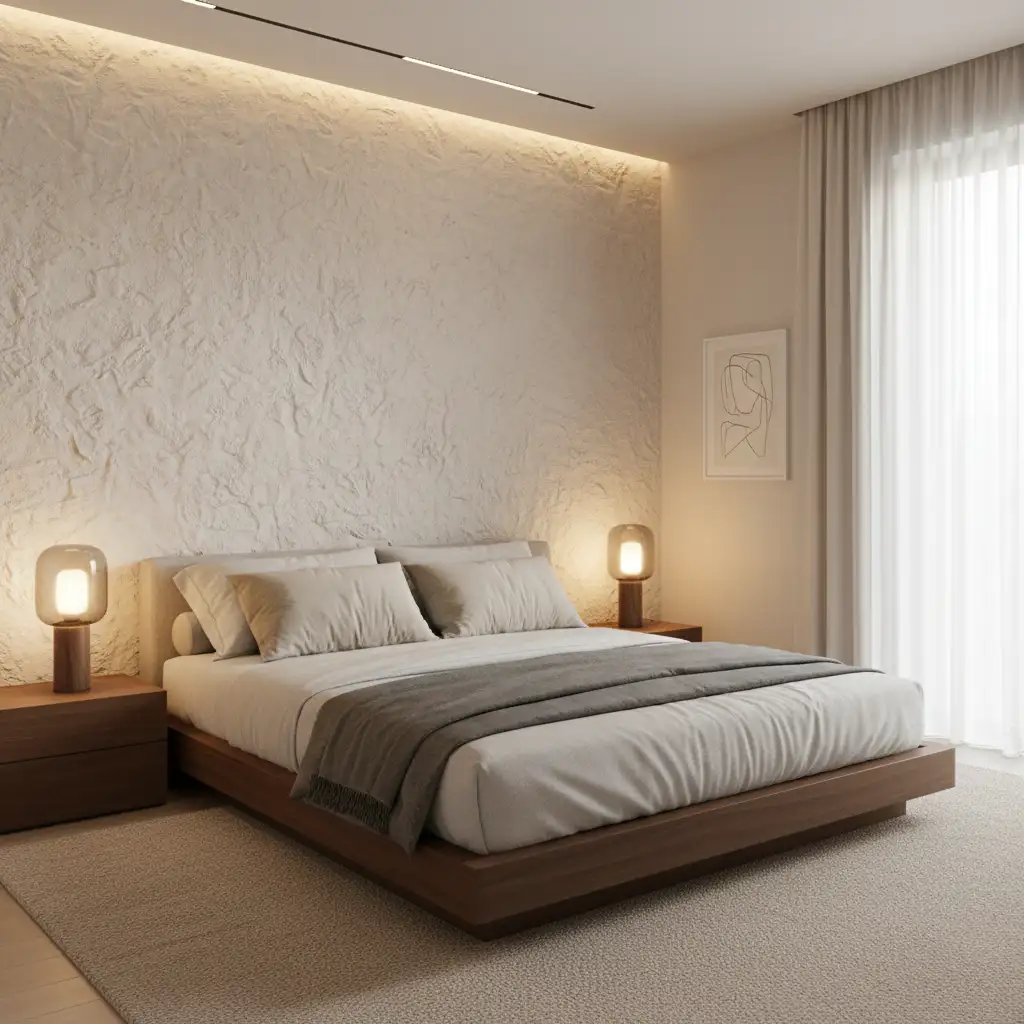 Interior Design Statement Wall Bedroom 2