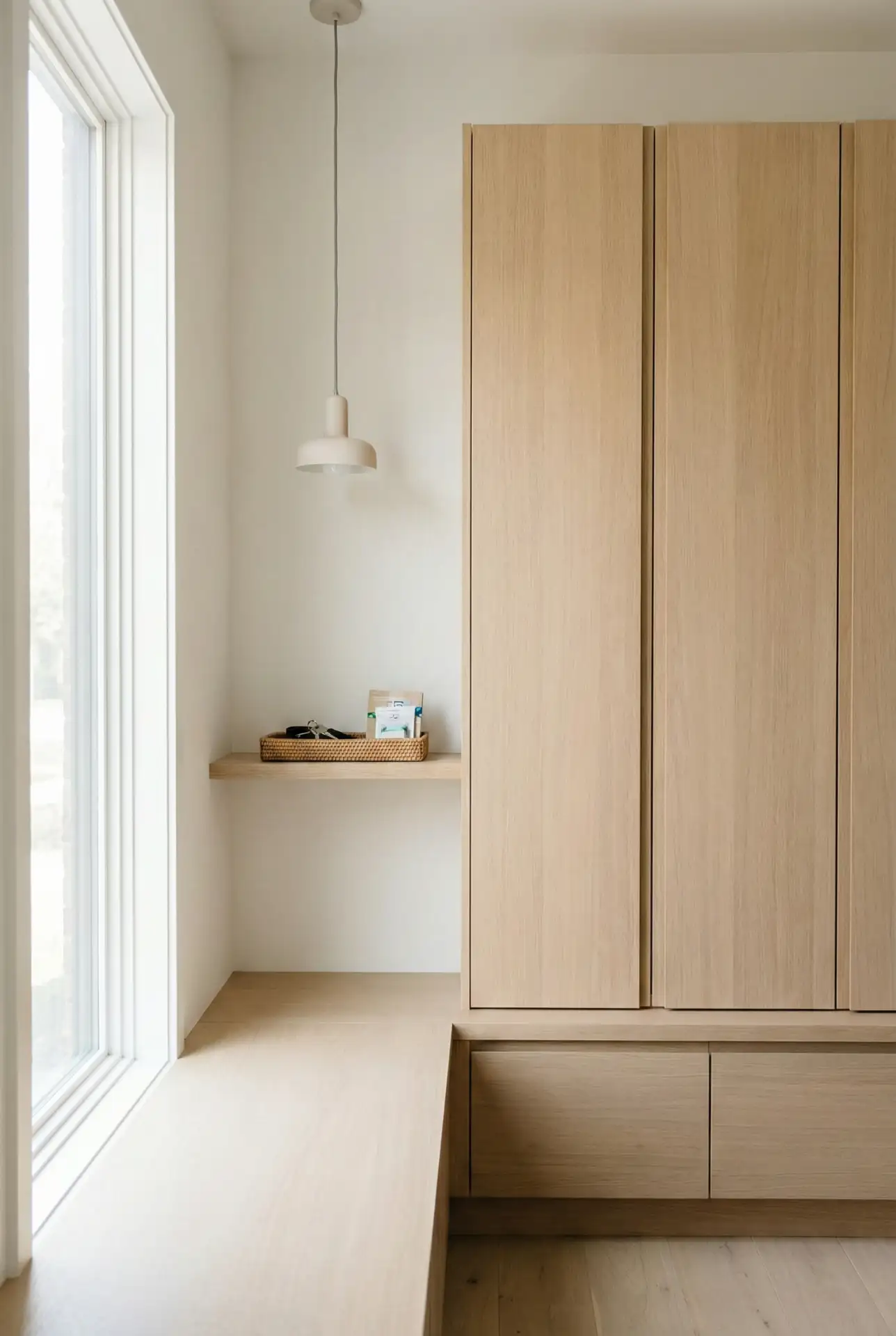 Large Entry Drop Zone With Closed Storage 1