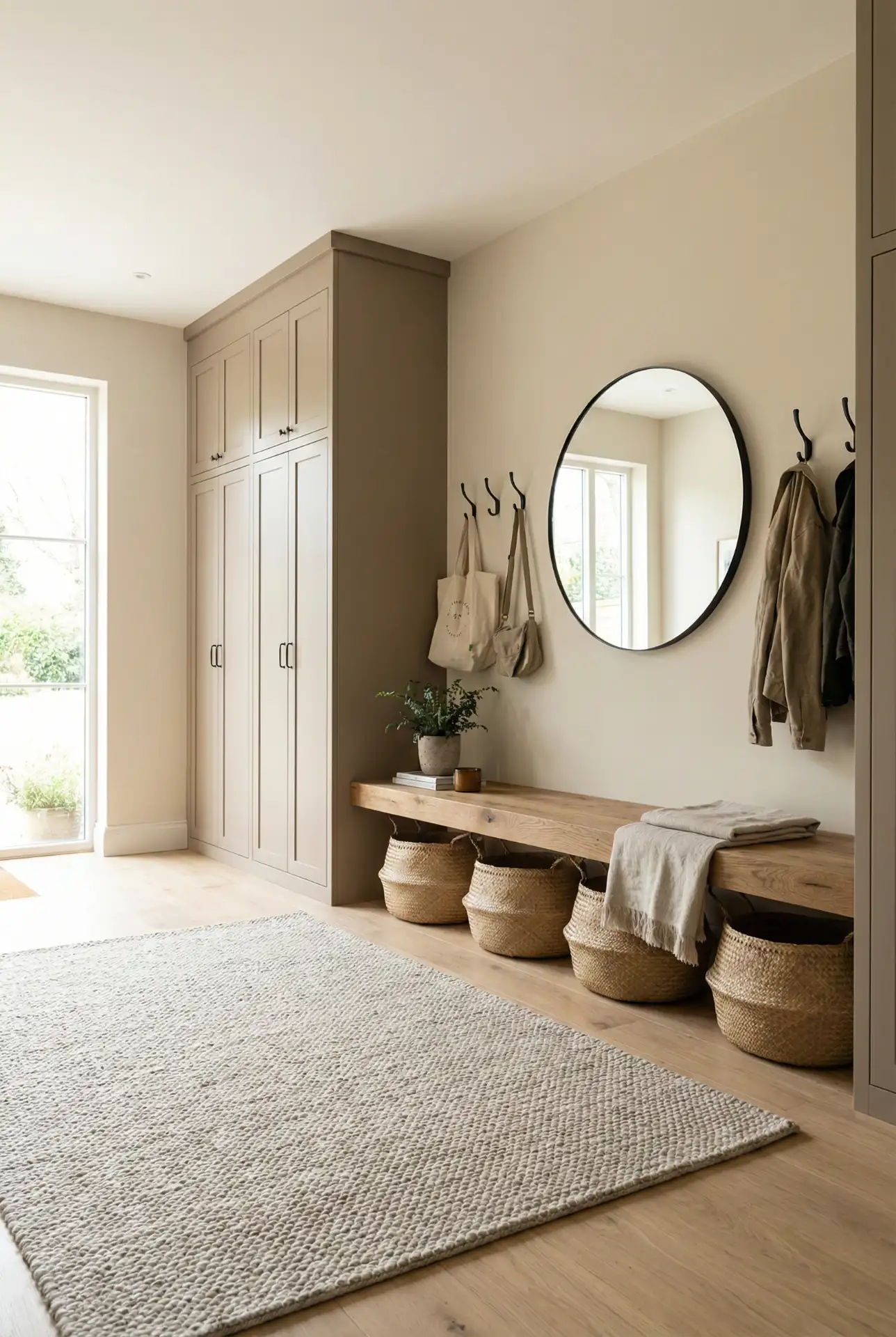 Large Entry Drop Zone With Closed Storage 2