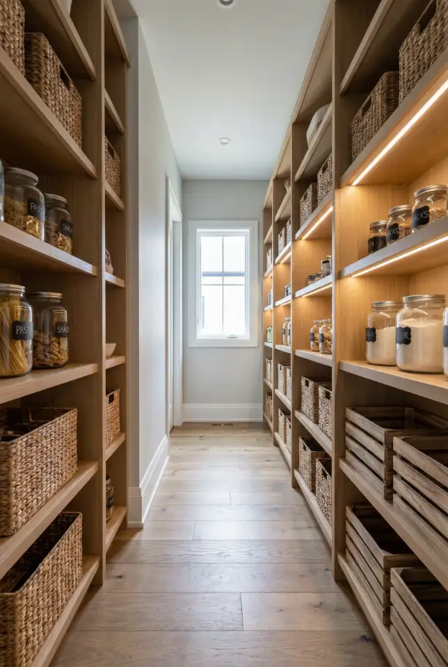 Large Hallway Pantry With Zoned Storage 1