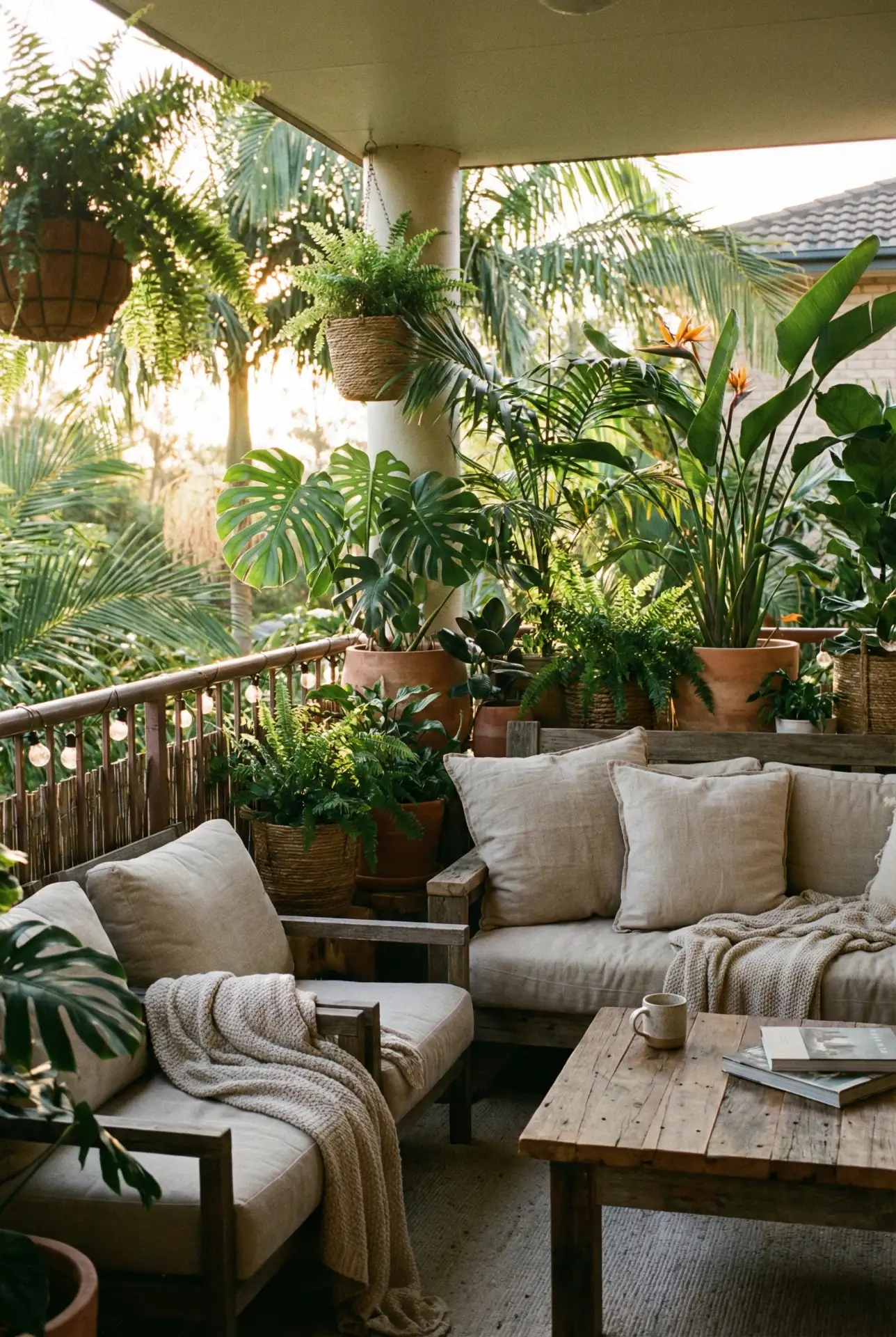 Lush Tropical Terrace Escape 2