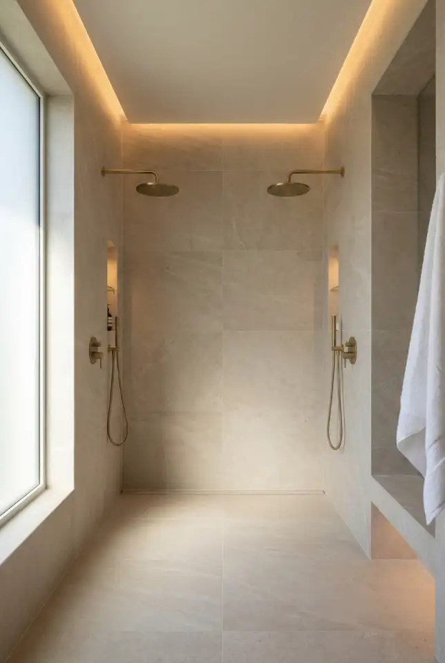 Luxury Hotel Style Shower Tile 1
