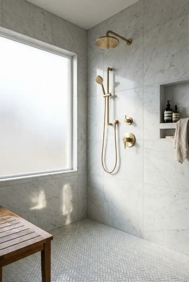 Luxury Hotel Style Shower Tile 2