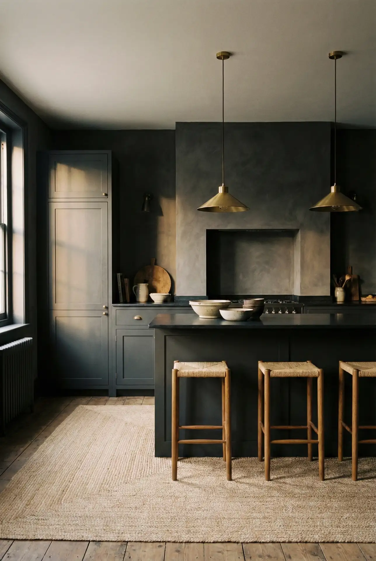 Moody Charcoal That Makes Dark Cabinets Look Luxe 2
