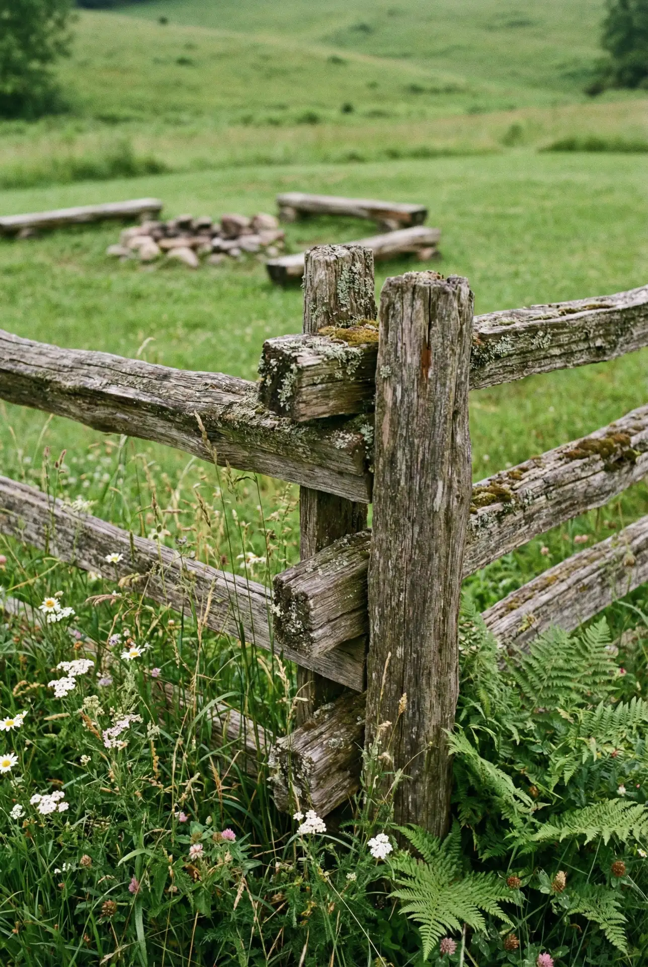 Natural Split Rail Perimeter 2