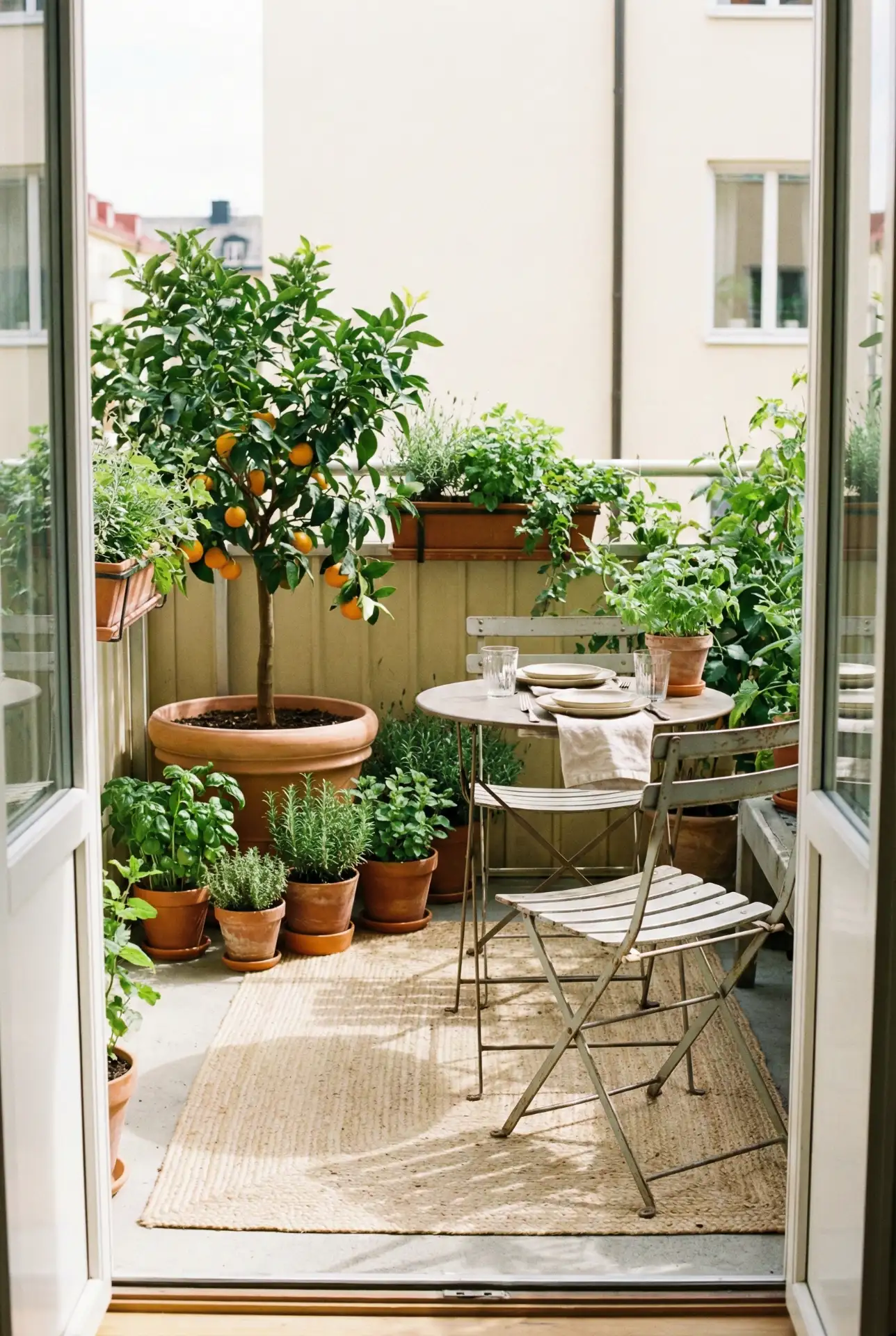 Outdoor Dining Garden for Two 2