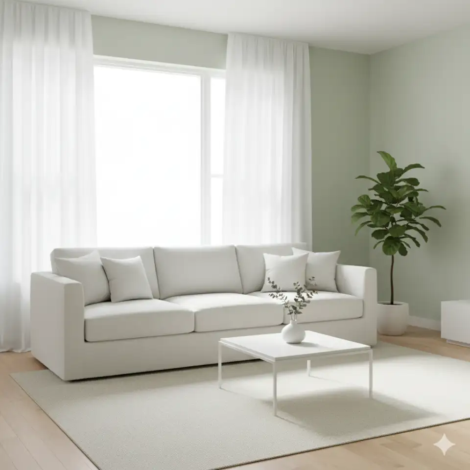 Pale Green With White Balance 1