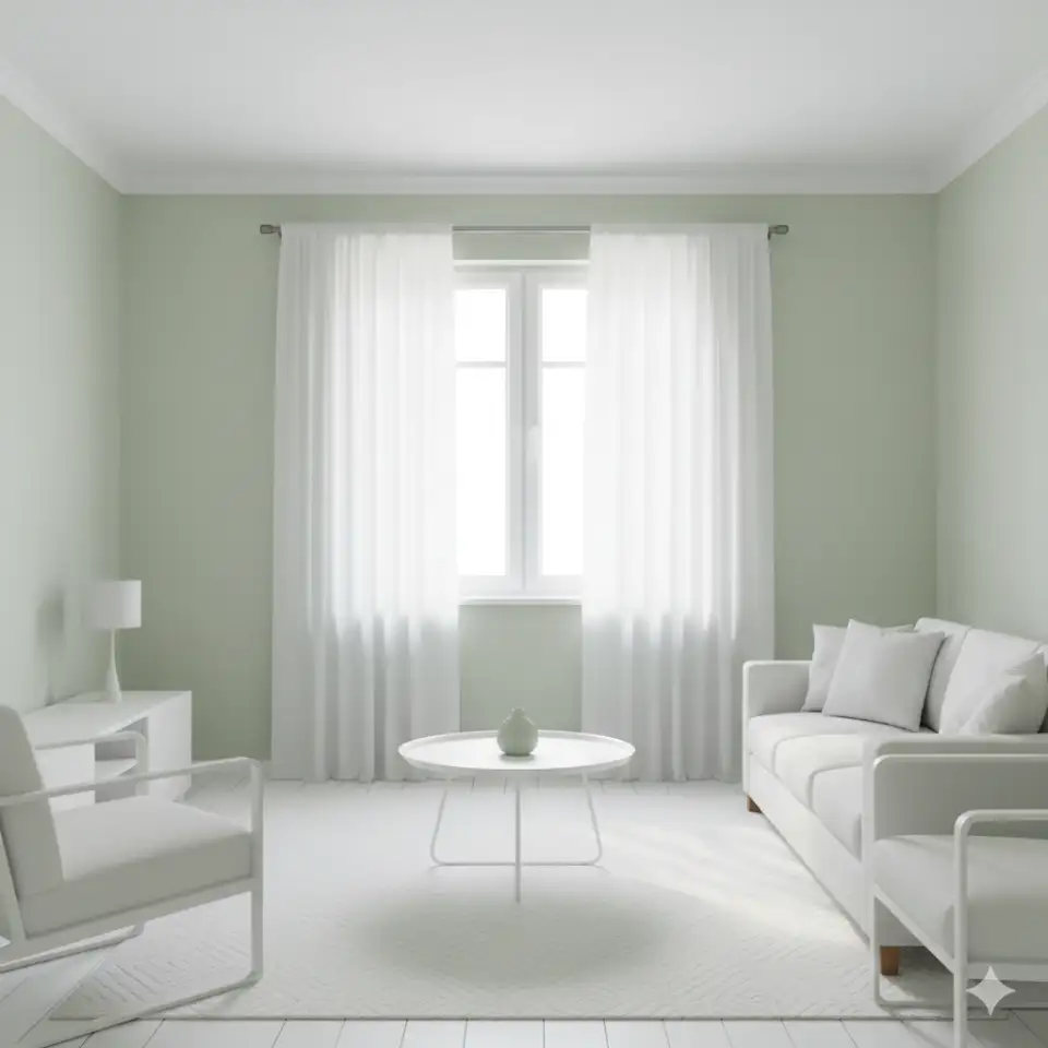 Pale Green With White Balance 2