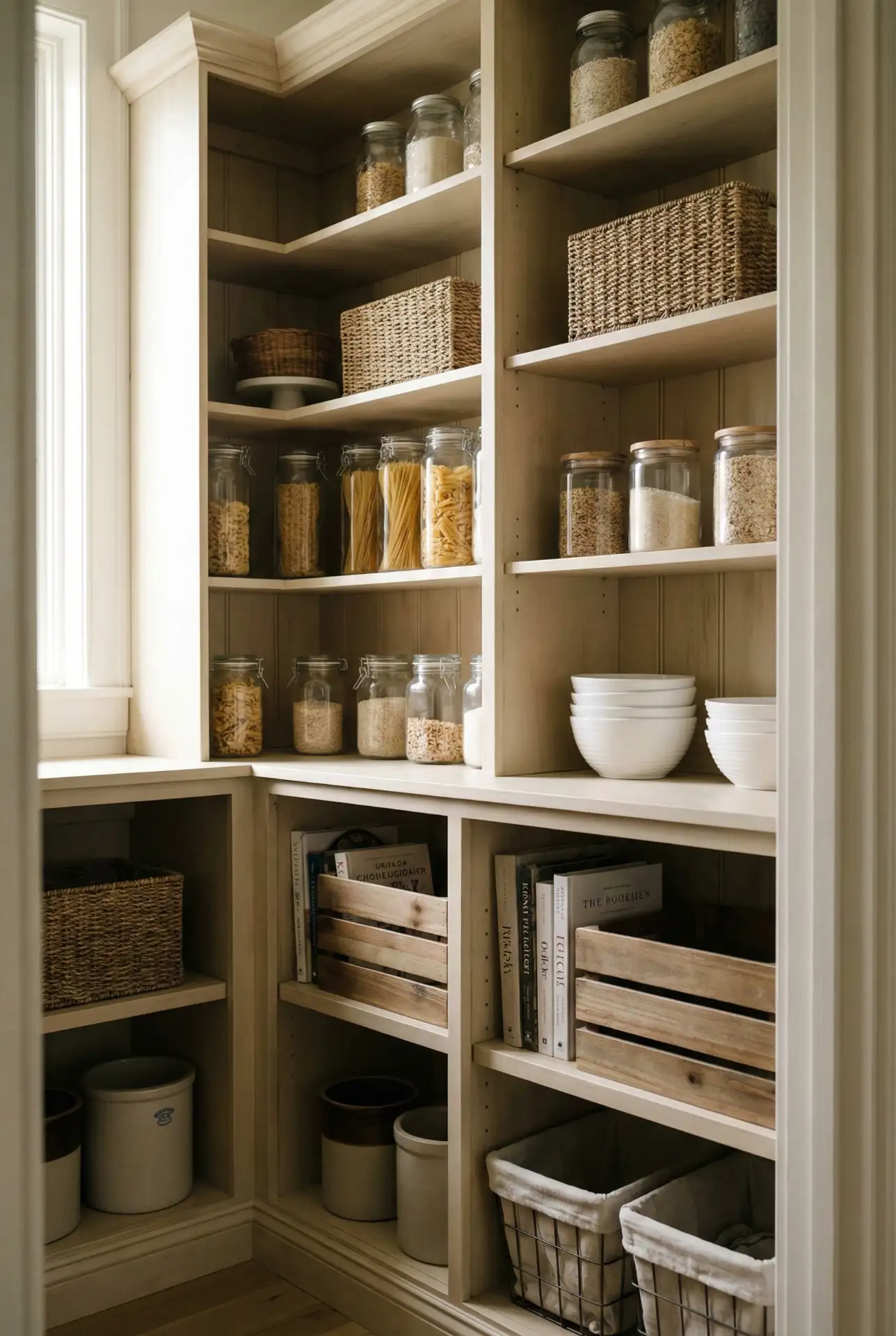 Pantry Built Into Existing Cabinetry 2