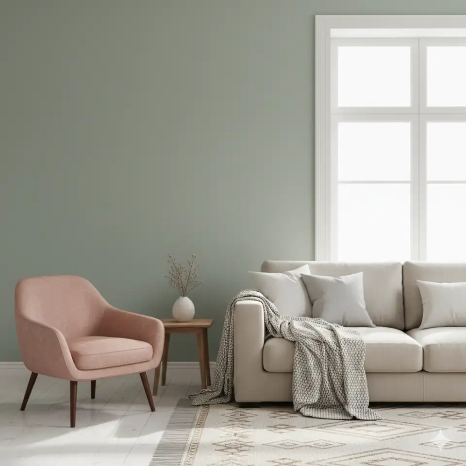 Pink and Green Soft Contrast 1