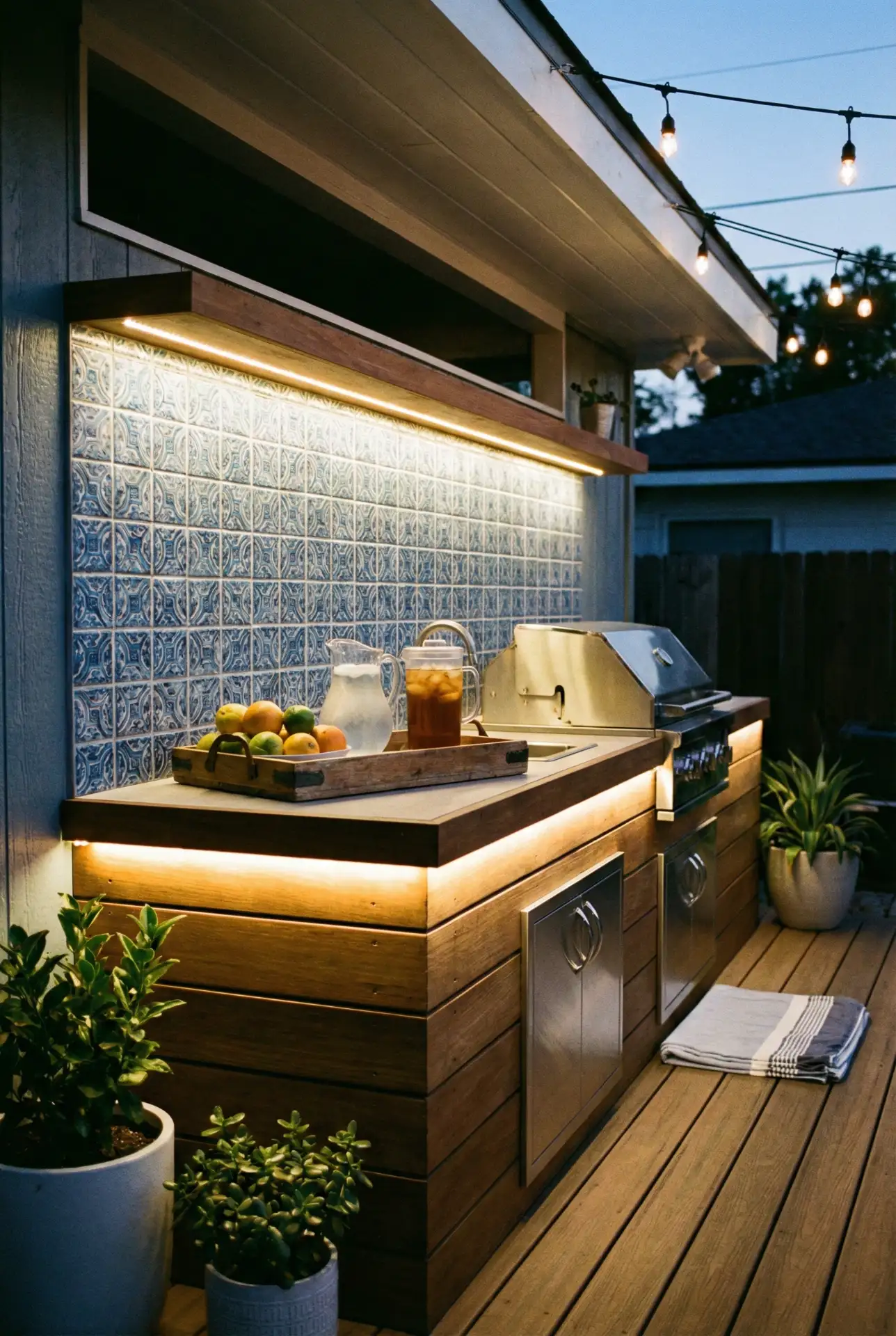 Poolside Beverage Kitchenette 2