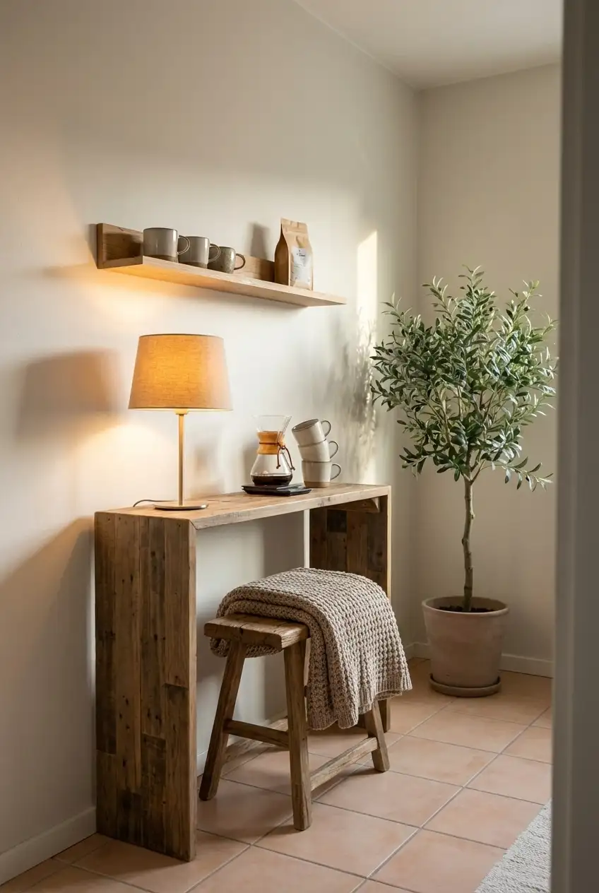 Privacy Plant Wall With Slim Bench 1