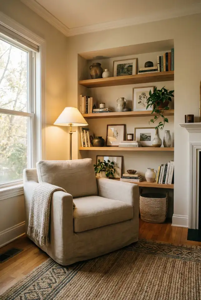 Reading Corner With Display Shelving 2