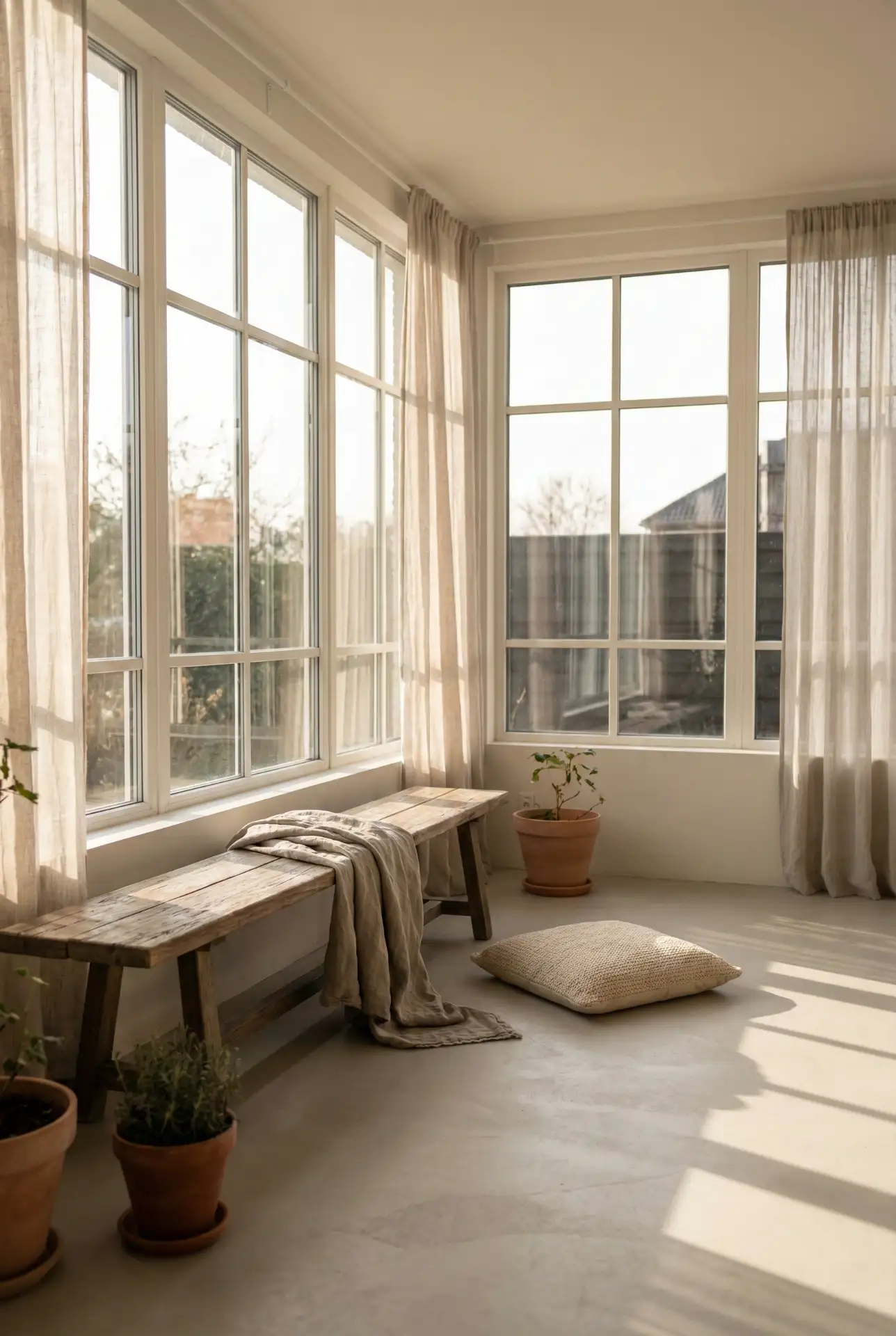 Relaxing Minimal Sunroom For Reset Time 2