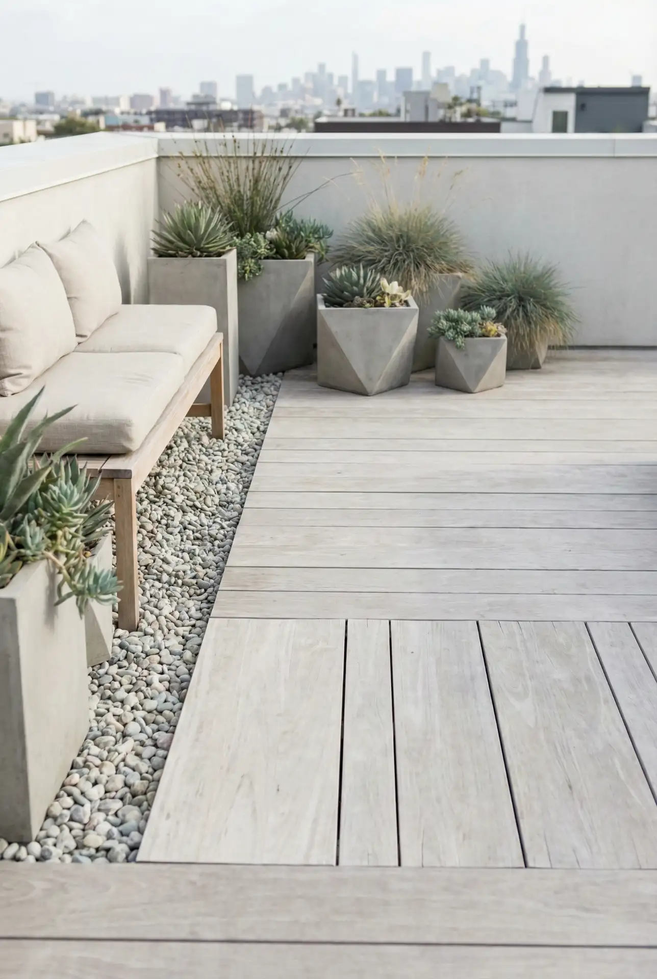 Rooftop Zen Succulent Deck 1