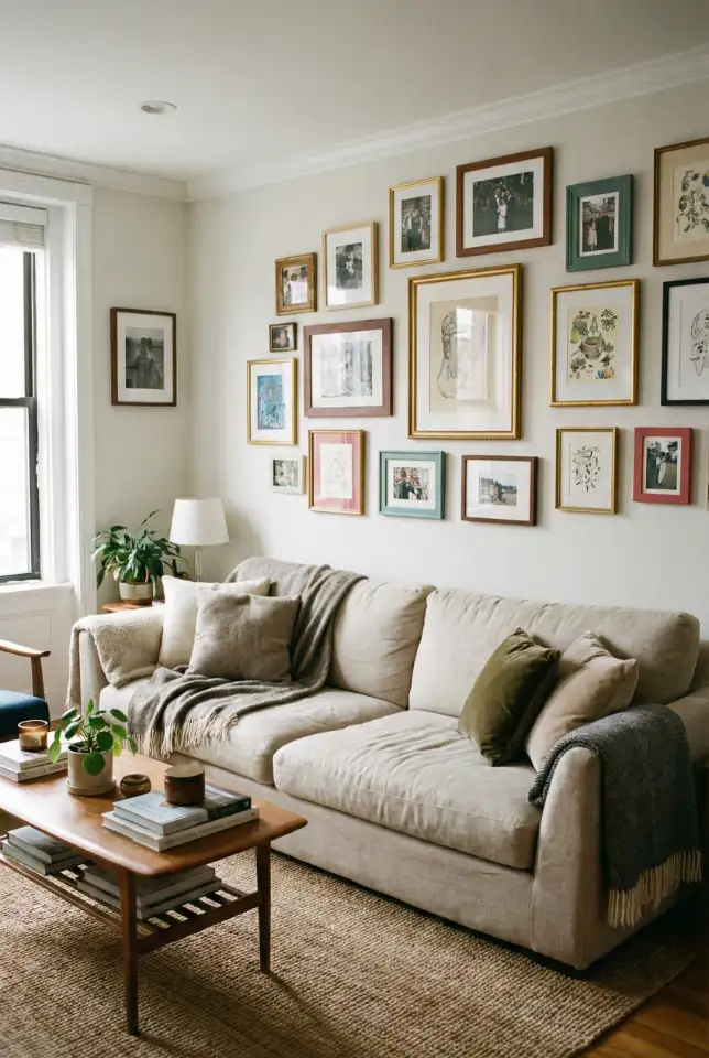 Rustic Console Styling For Narrow Spaces 1