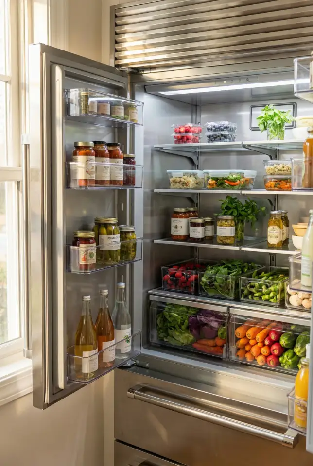 Samsung Bespoke Fridge Styling With Color-Coordinated Bins 2