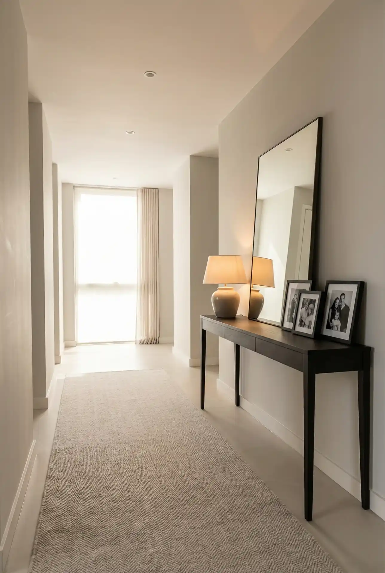 Senior-Style Hallway With Elevated Minimalism And Personal Details 2