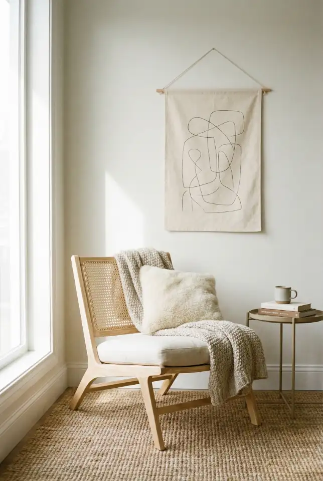 Simple Reading Corner With Banners 1