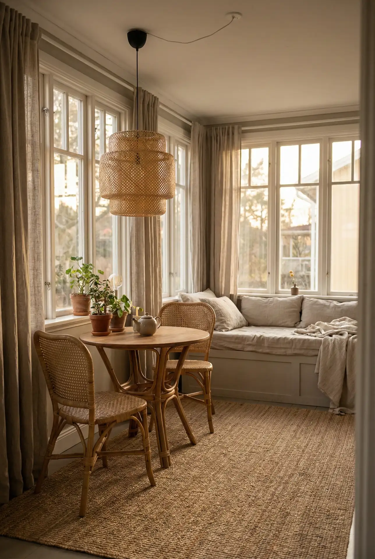 Small Patio Rooms Enclosed With Bistro Dining 2