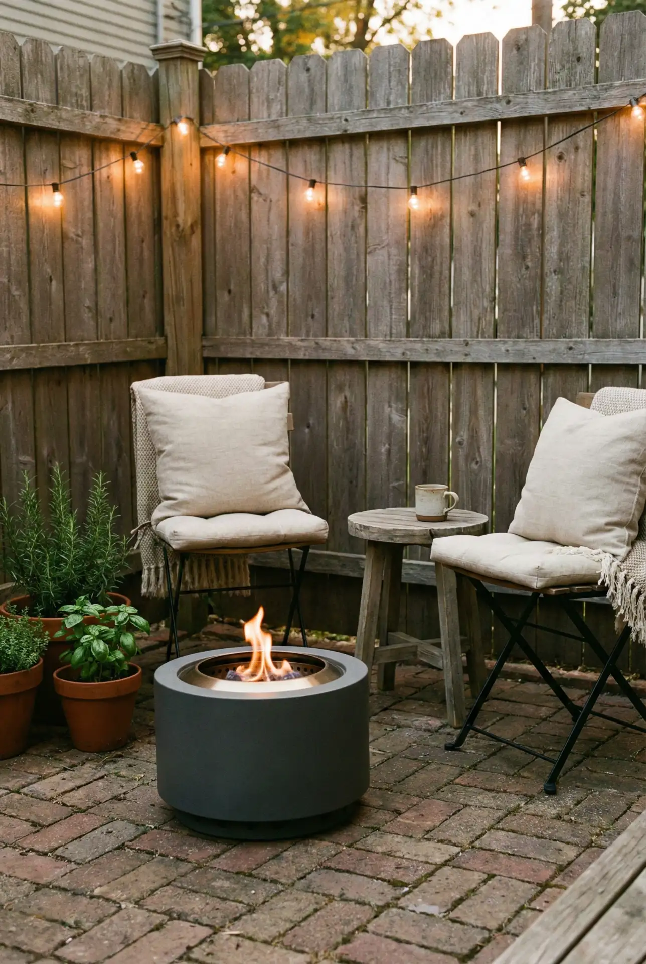 Smokeless Bistro Fire Pit For Small Spaces 2