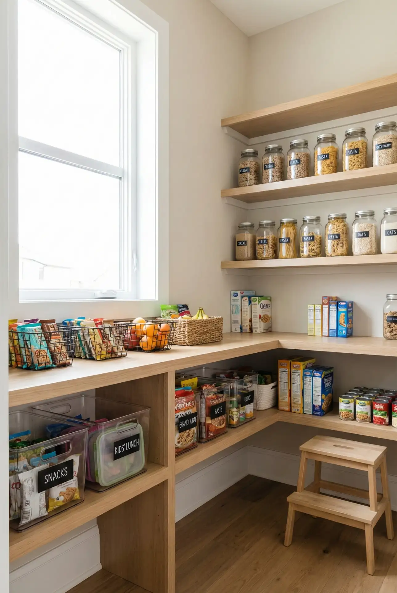 Snack-Focused Family Pantry 1