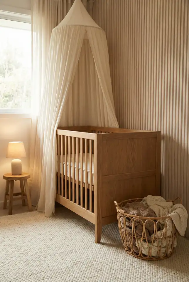 Soft Neutral Nursery With Layered Textures 2