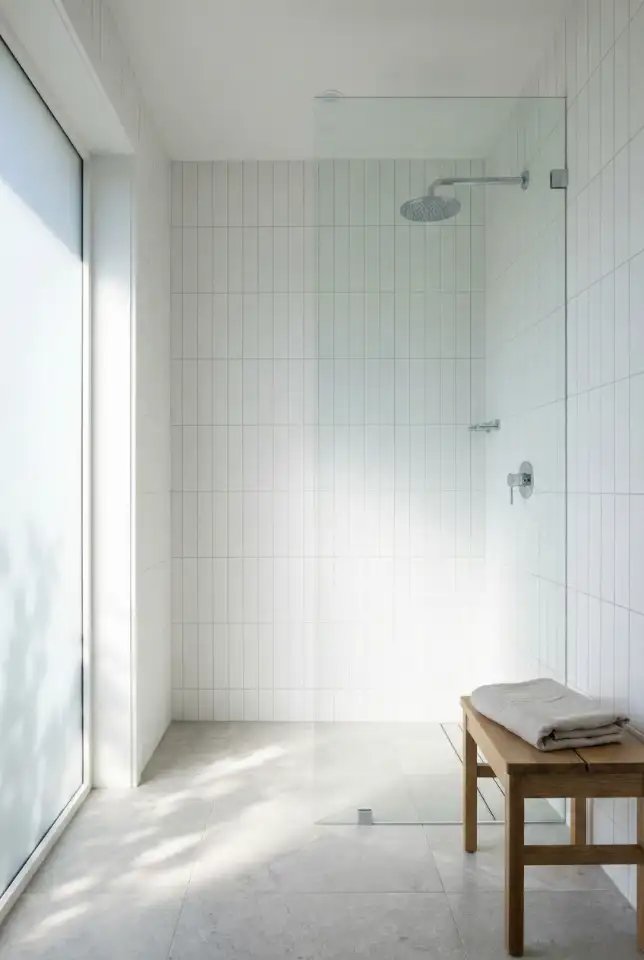 Timeless White Subway Shower 1