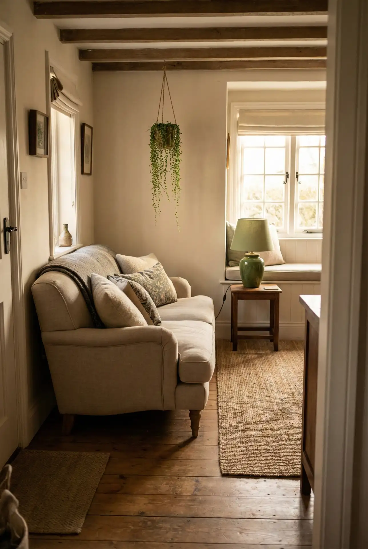 Tiny Cottage With Green Nooks And A Cute Reading Corner 2