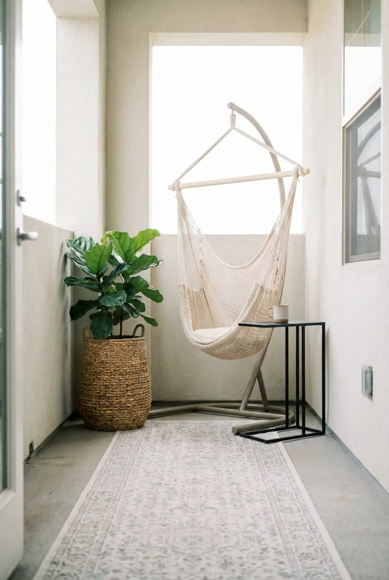 Tiny Narrow Hammock Chair Hideaway 1