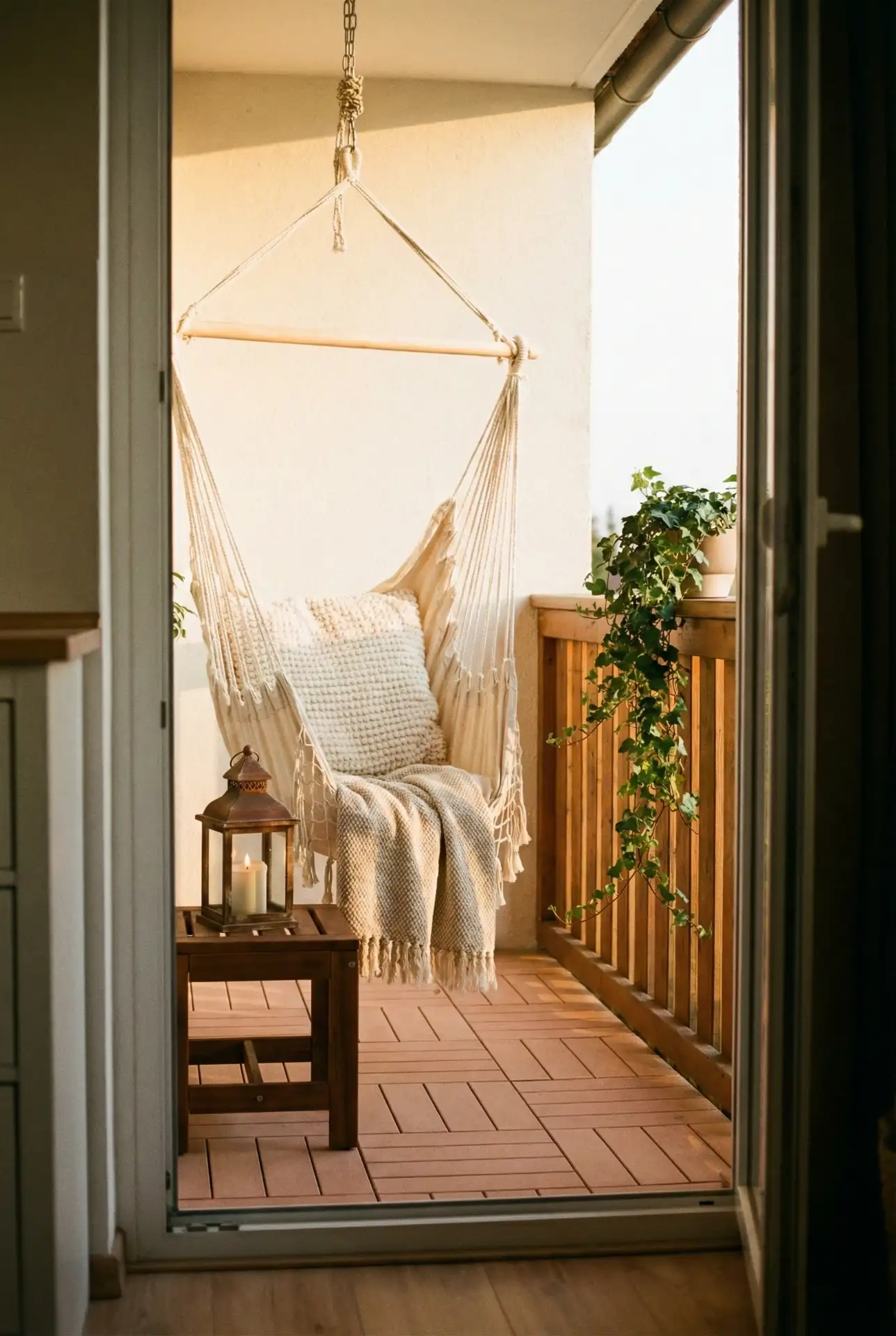 Tiny Narrow Hammock Chair Hideaway 2