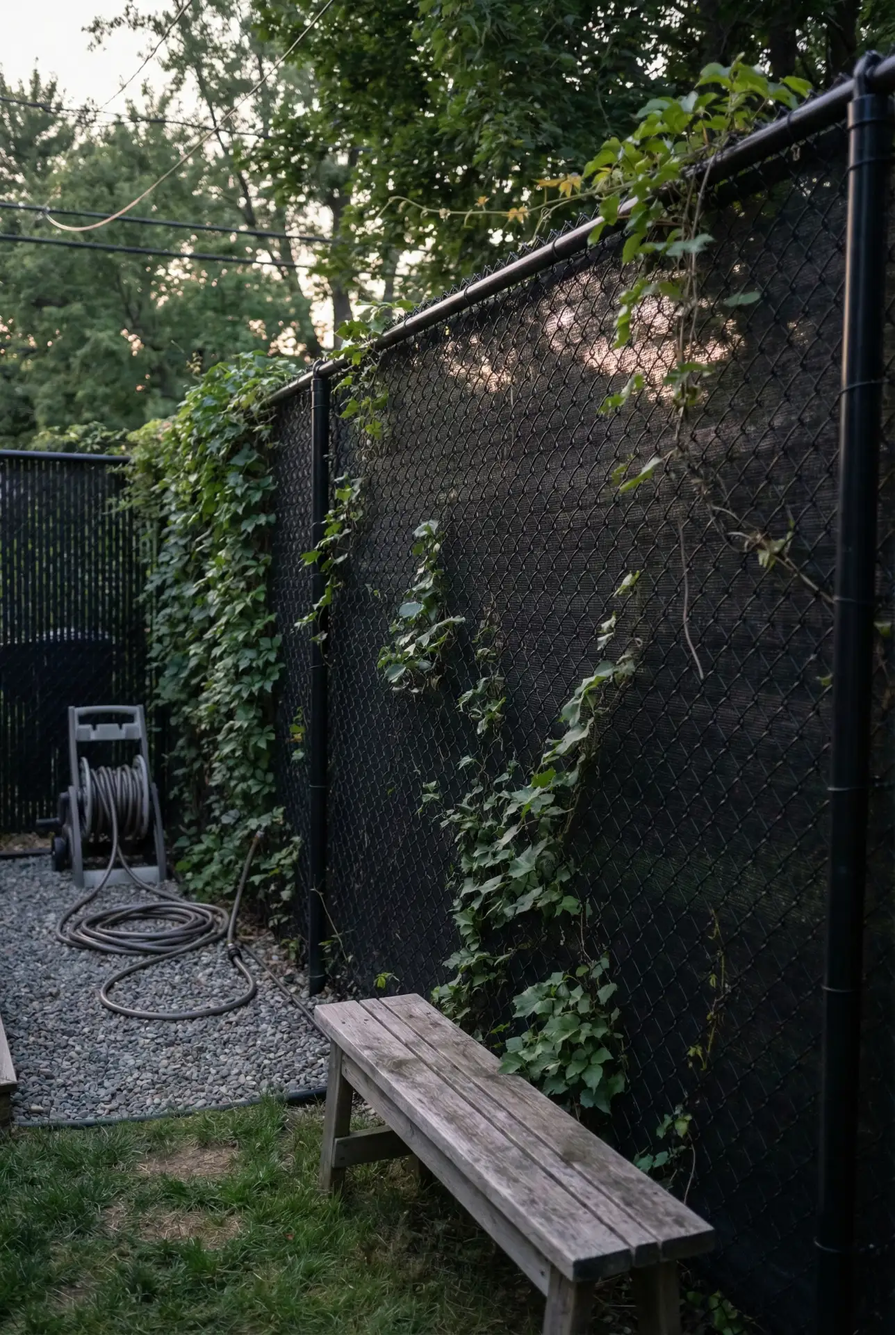 Upgraded Chain Link Dog Run 2