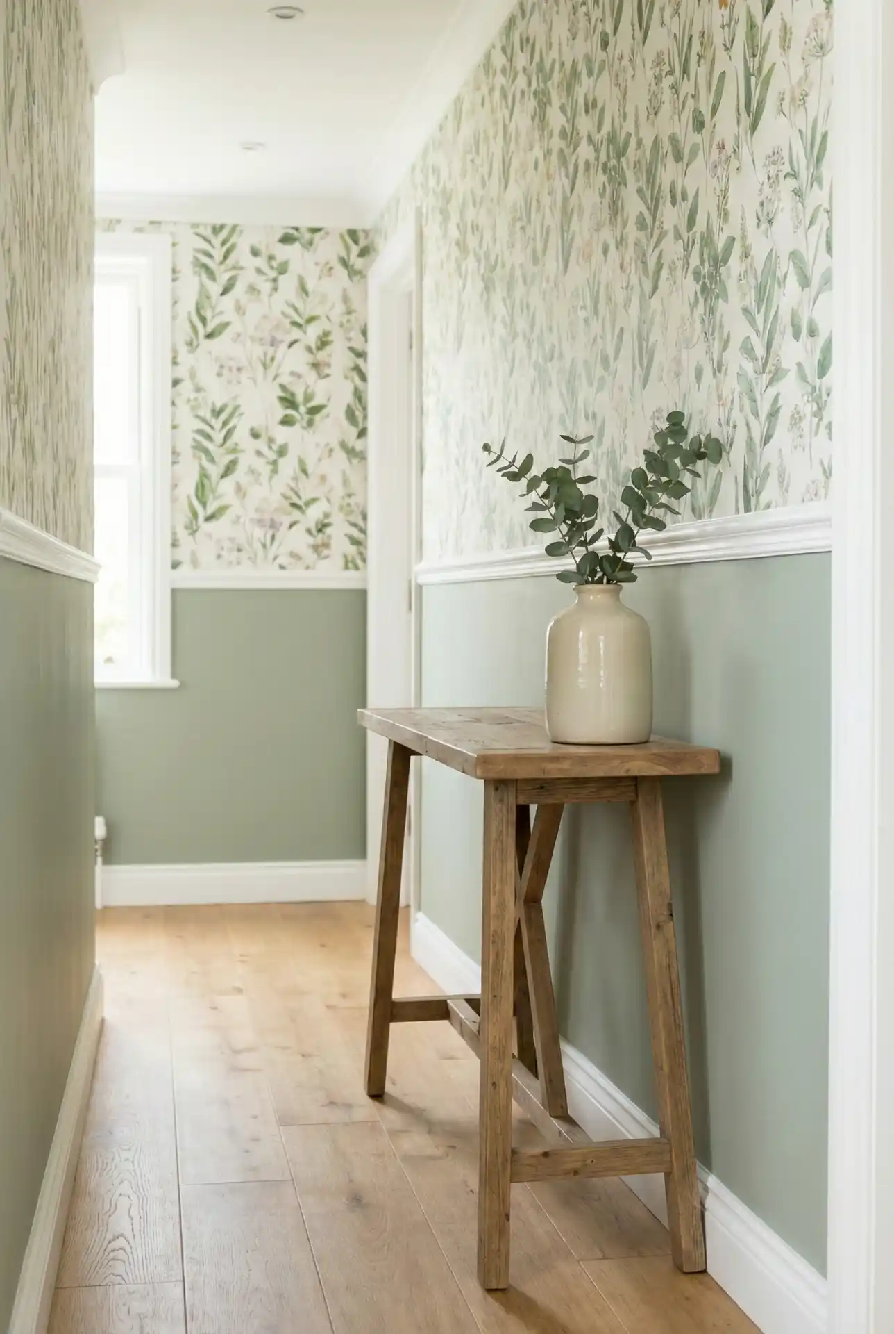 Wallpaper Accent Moment With Colour Blocking 1