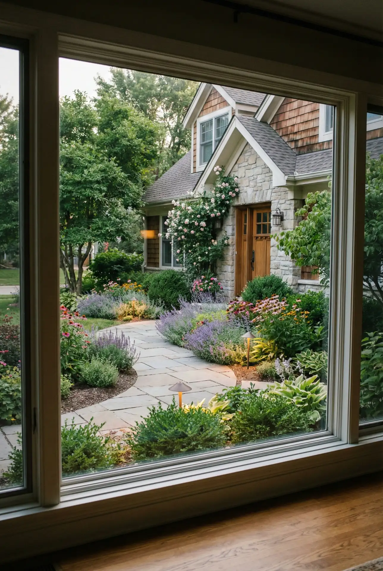 Welcoming Front Yard Garden Paths 2