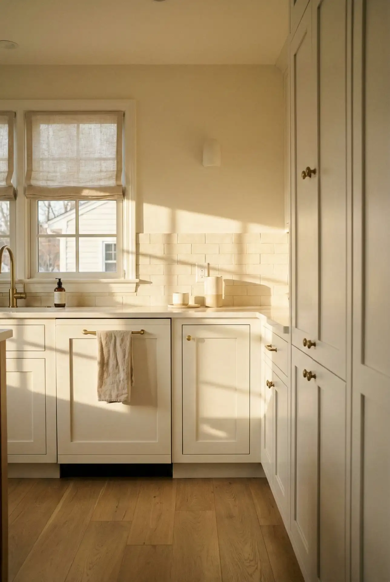 West-Facing Soft White That Stays Warm at Sunset 1