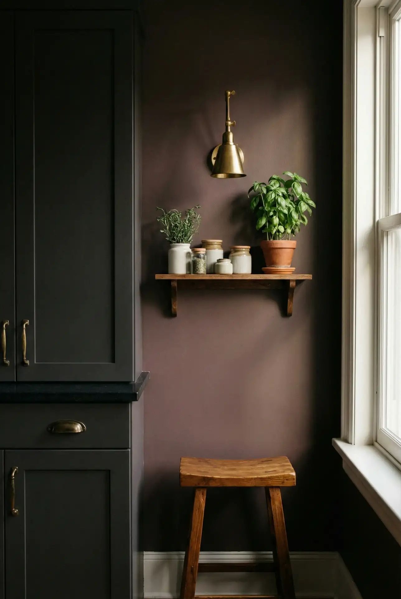 Witchy Plum-Brown That Feels Moody Without Going Black 2