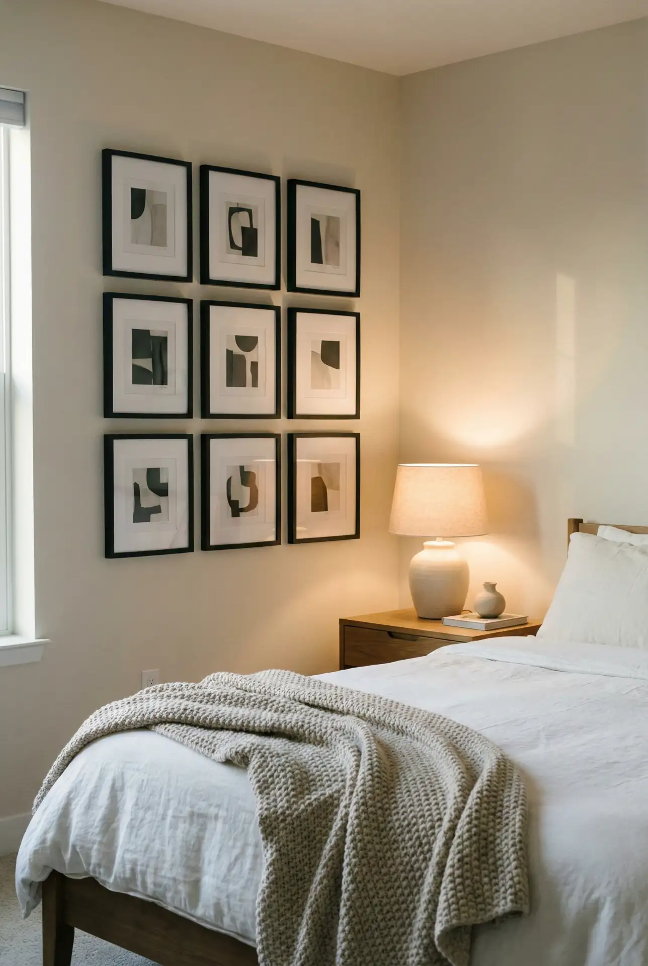 Affordable Art Wall Using Printable-Style Frames 2