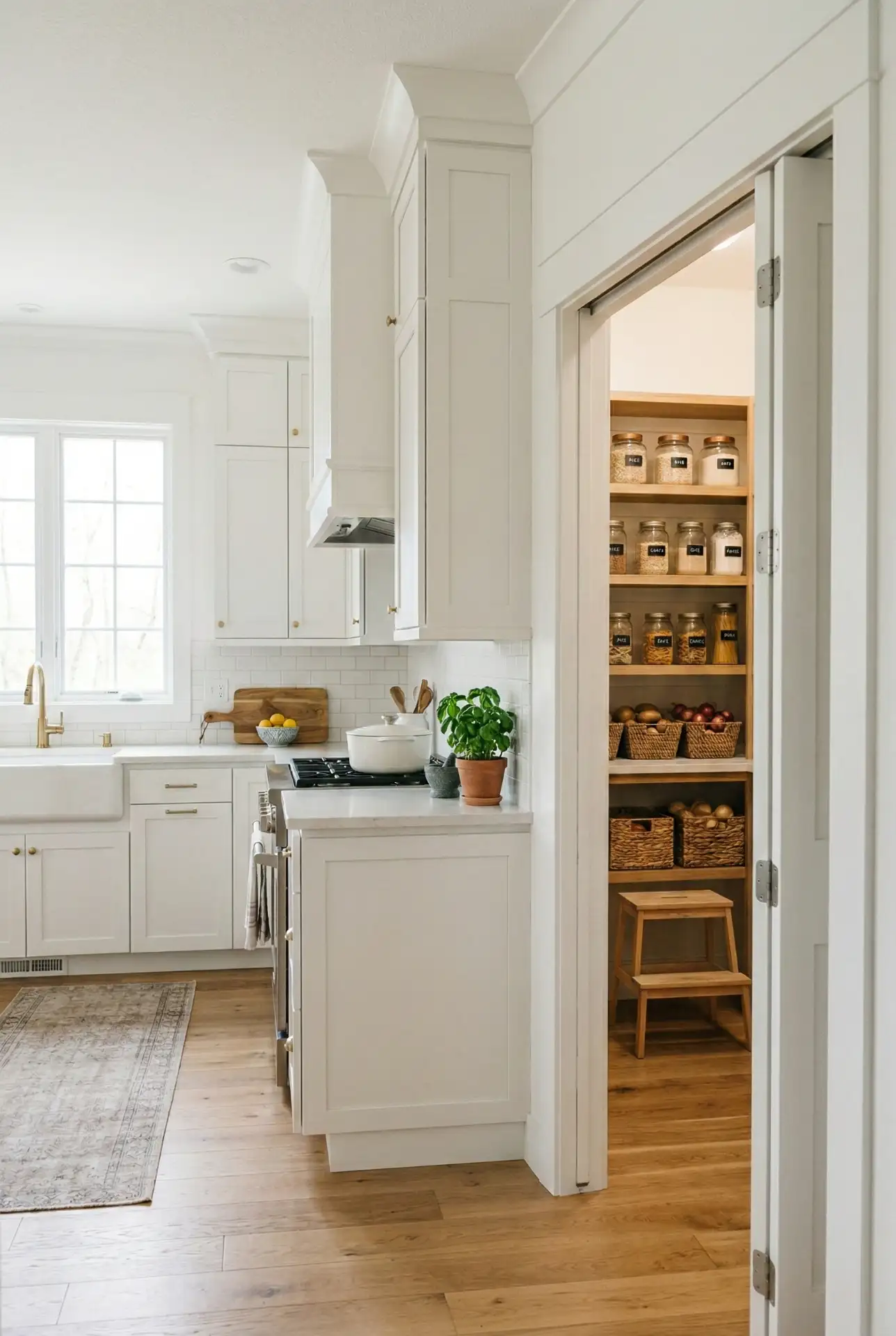 Bifold Organizer Pantry Door 1