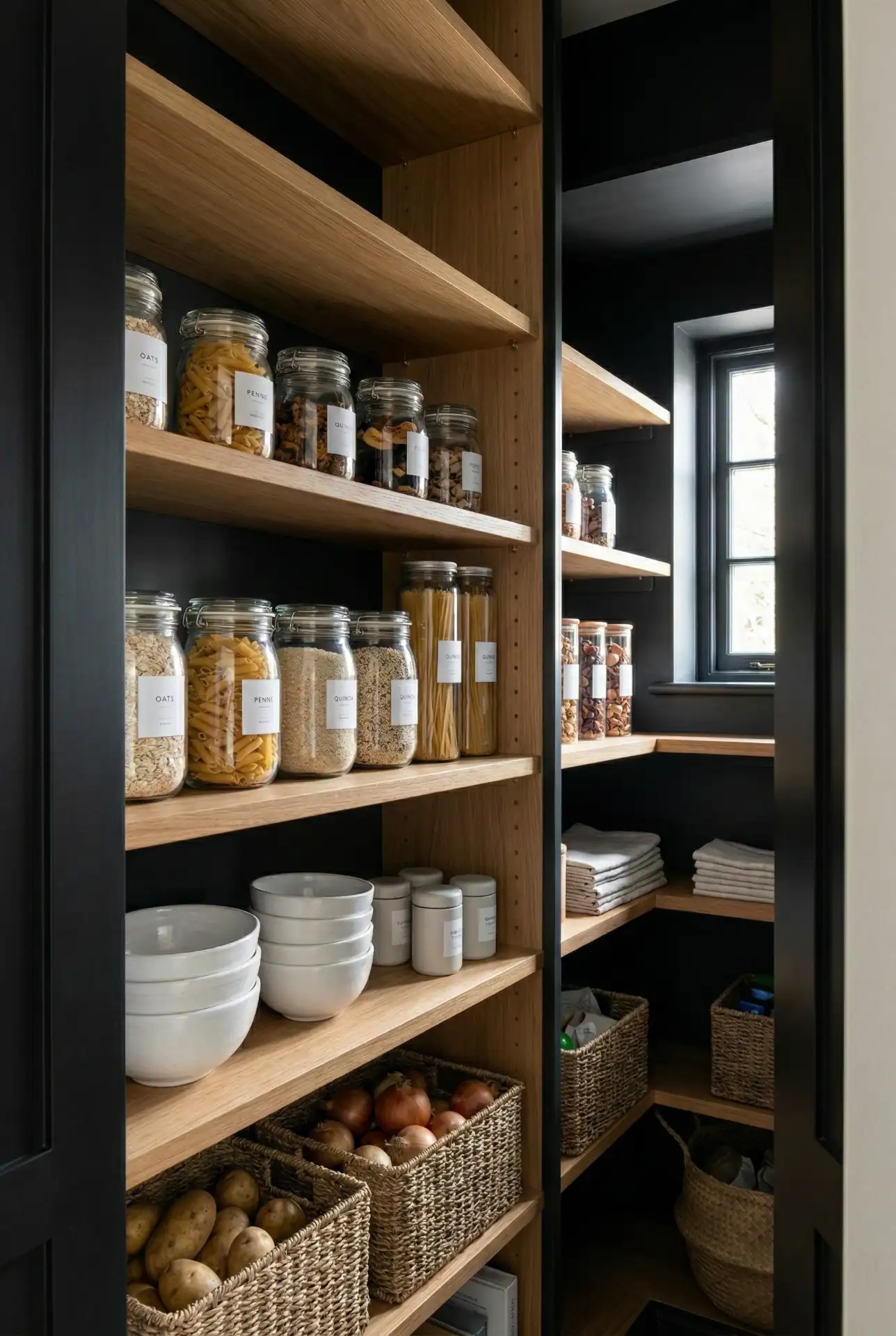 Black Stand-Alone Pantry Statement Piece 2