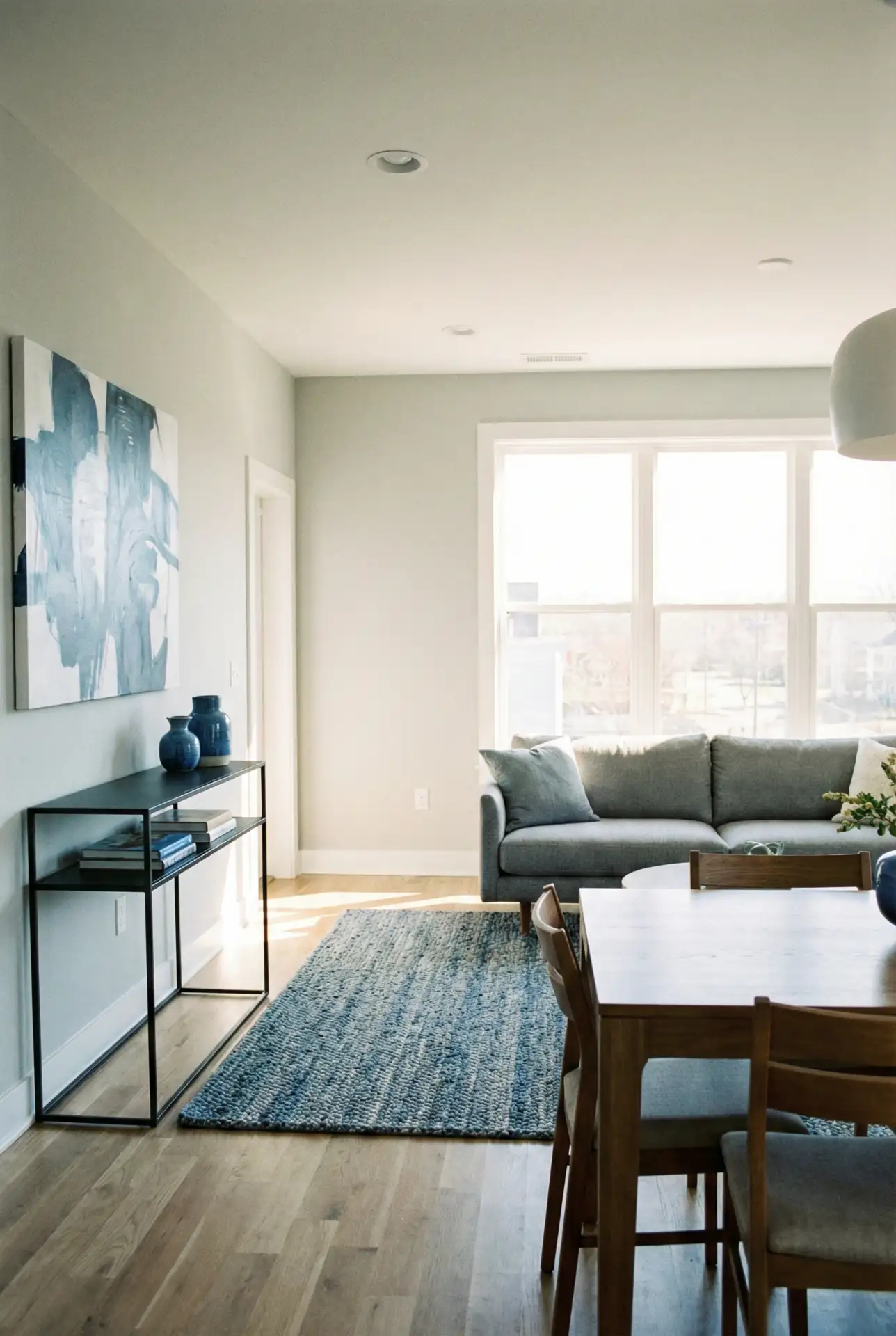 Blue Grey Harmony With Open Layout 2