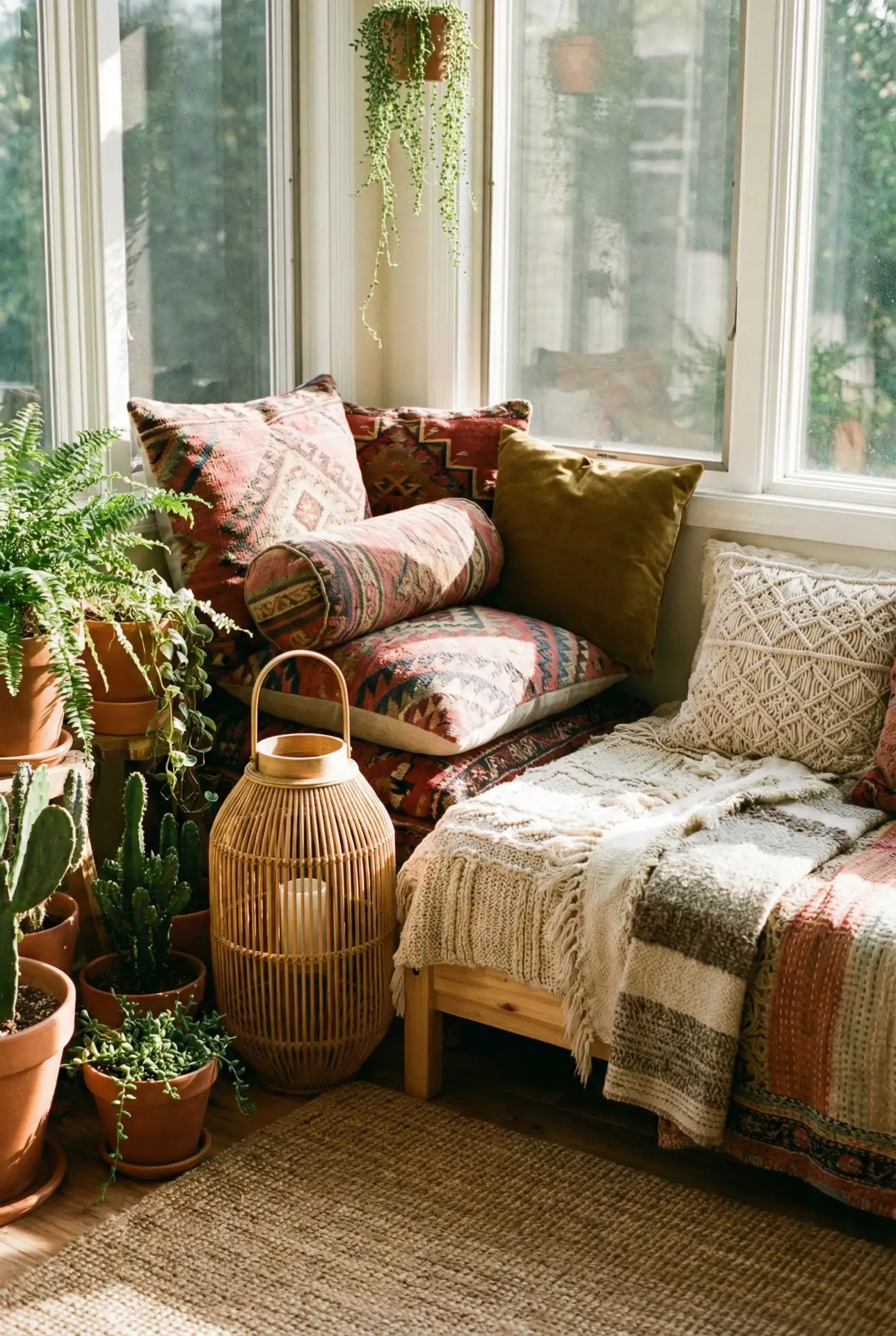 Bohemian Layered Floor Lounge 2