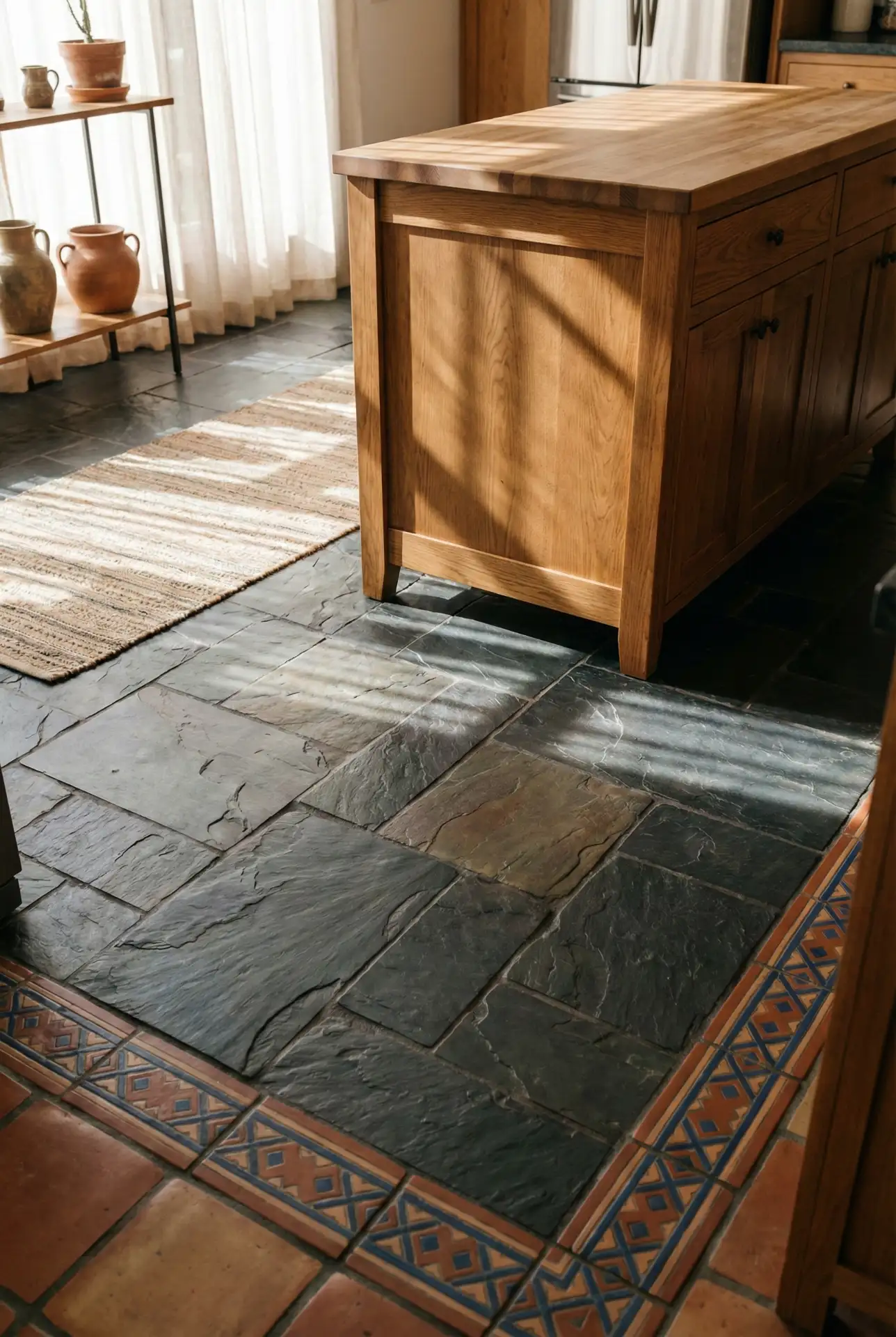 Bold Black Floors for Drama 2