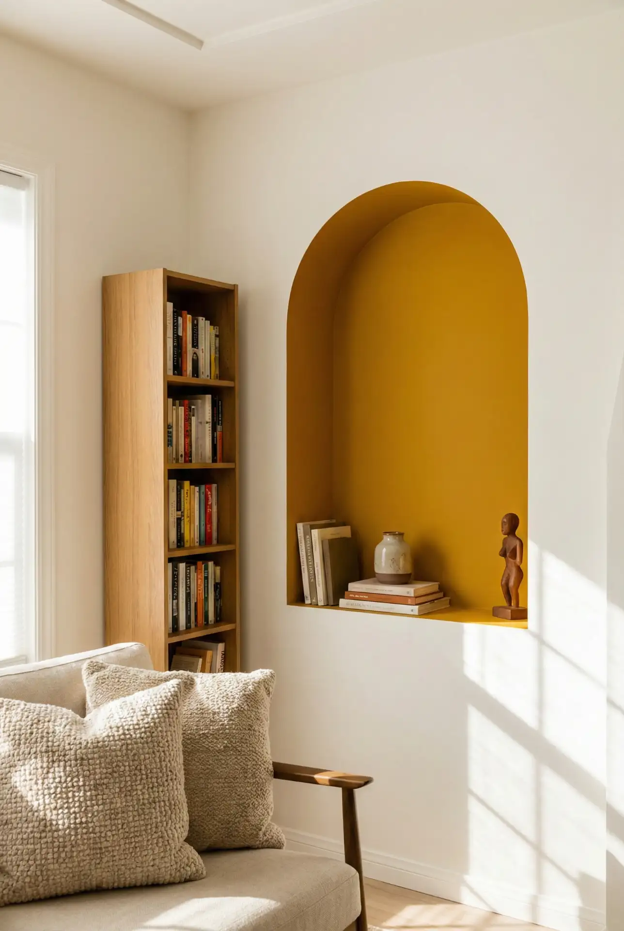 Bright Color-Block Corner With Balanced Neutral Base 1