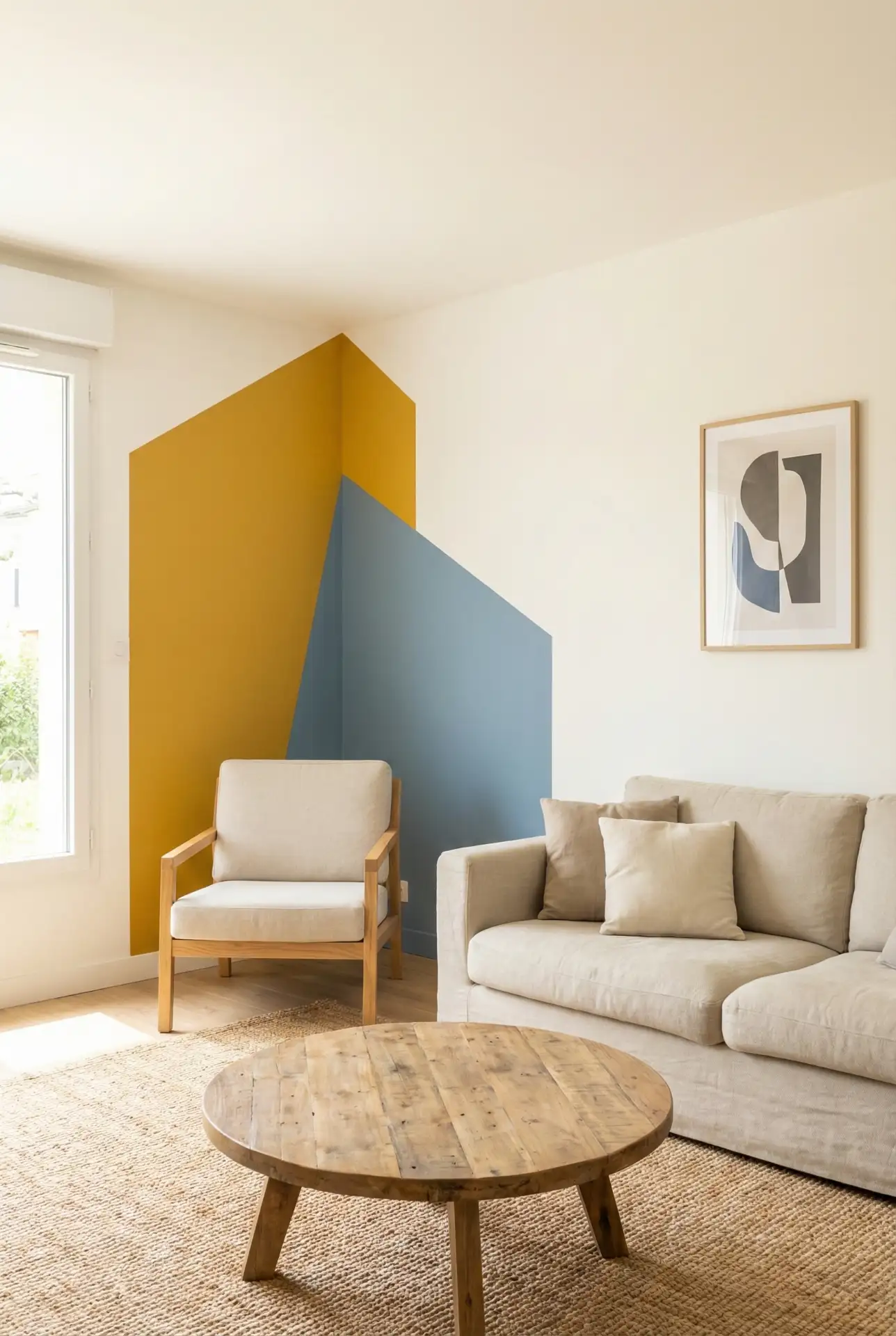 Bright Color-Block Corner With Balanced Neutral Base 2