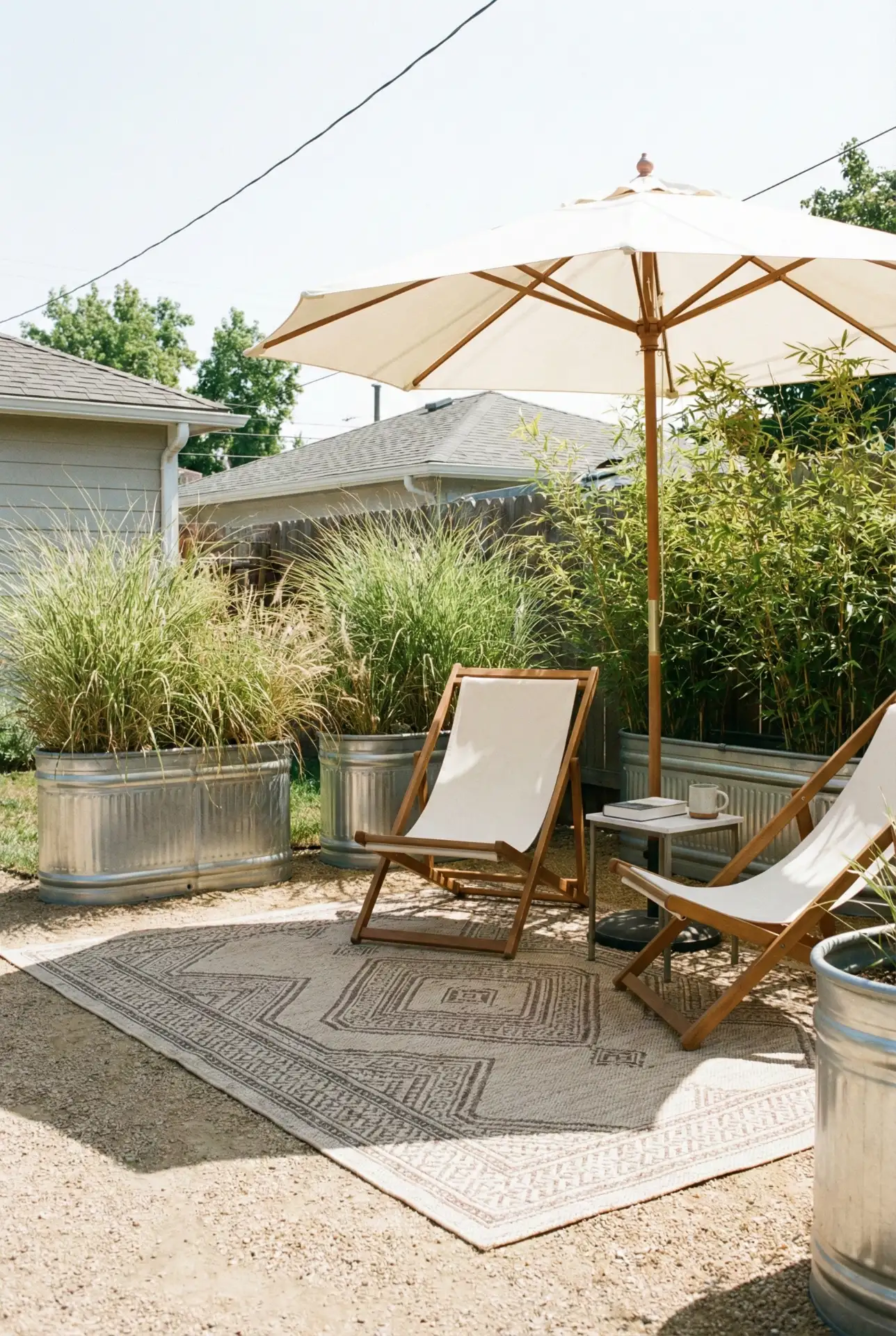 Cheap Gravel-And-Rug Setup For A Quick Refresh 1