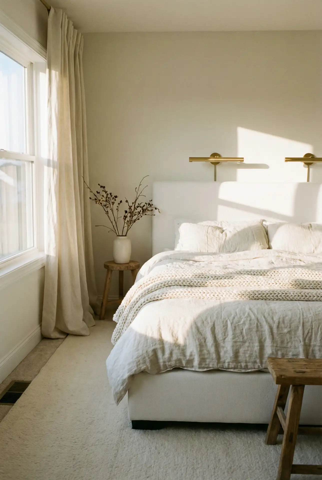 Cloud-White Layers With Warm Metallic Glow 2