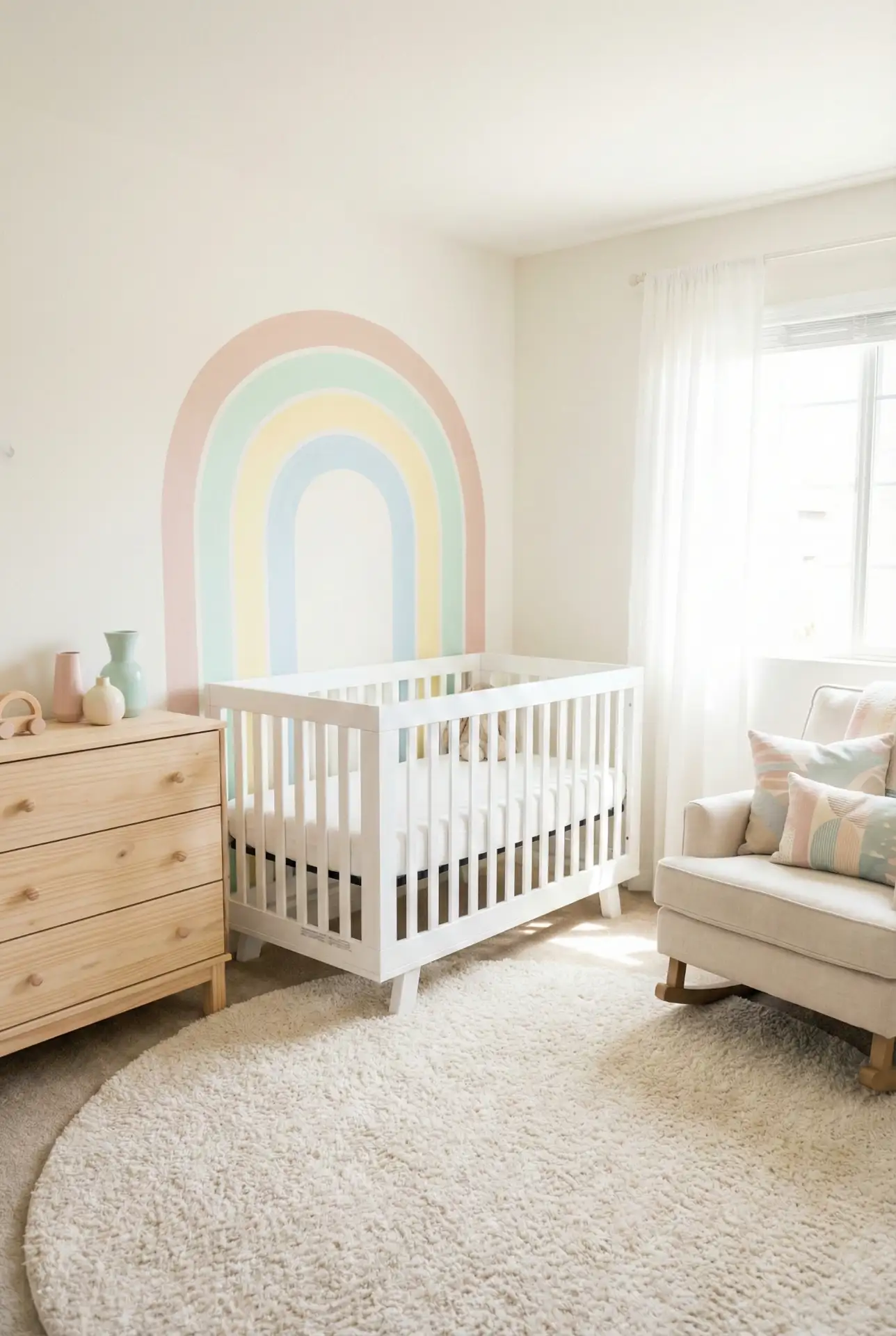 Colorful Rainbow Playful Nursery 1
